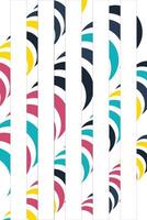 Colorful Potrait Line background for your business template vector