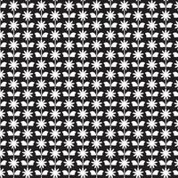 Black and white geometric pattern repeating abstract background vector