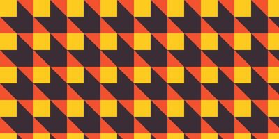 Bold Geometric Mosaic seamless Pattern vector