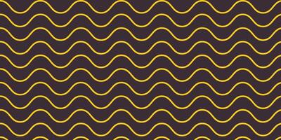 Geometric Wavy Lines seamless Pattern vector