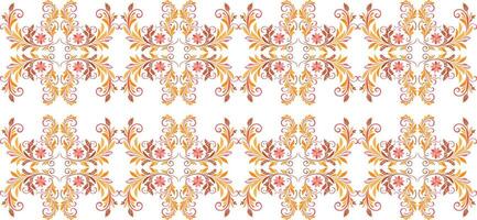 Beautiful Floral Pattern for Textile Elegant and Colorful Prints Perfect for Fashion and Home decoration vector