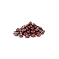 Chocolate covered dried cranberries tart and chewy tumbling and spinning with a burst of vibrant png