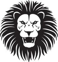head of lion art vector