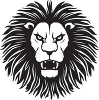 head of lion art vector