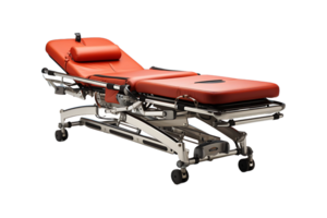 Single Fold Stretcher isolated on transparent background. png