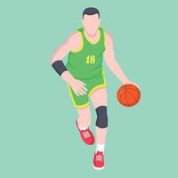 basketball player art design vector