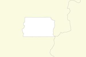 Location map of Distrito Federal is a state of Brazil vector