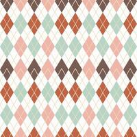 seamless pattern with plaid vector