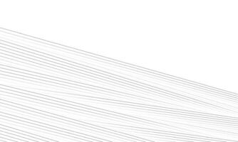 Minimal black lines on white abstract background vector