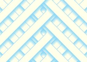 Blue yellow mesh minimal smooth stripes abstract geometric background vector