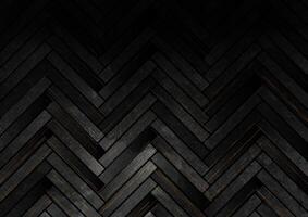 Abstract grunge geometric pattern with black tiles and golden lines vector