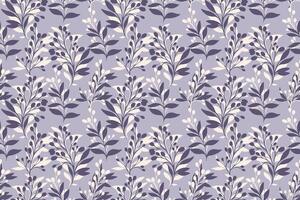 Grey pattern with abstract shape botanical branches leaves. hand drawing sketch. Creative simple background leaf floral printing. Design for fashion, fabric, wallpaper vector