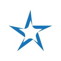 flying star logo illustration vector