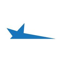 flying star logo illustration vector