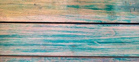 rustic wood painted in light green photo