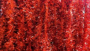 red and green colorful christmas background photo