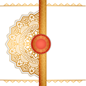 Vintage luxury golden mandala arabesque islamic pattern for wedding invitation png