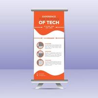 Business Roll Up Set. Standee Design. Banner Template, Abstract Blue Geometric Triangle Background , flyer, presentation, leaflet, j-flag, x-stand, x-banner, exhibition display vector