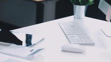 Business meetings to analyze investment strategies and brainstorm sales plans for a more profitable business. video