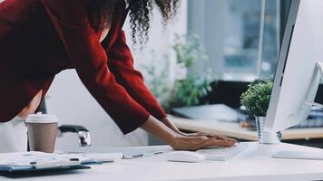 Business meetings to analyze investment strategies and brainstorm sales plans for a more profitable business. video