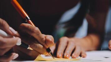 Business meetings to analyze investment strategies and brainstorm sales plans for a more profitable business. video