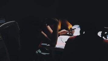 Business meetings to analyze investment strategies and brainstorm sales plans for a more profitable business. video