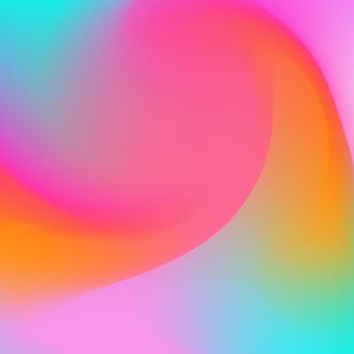 Mixture of rainbow gradients in wave shape. Background is swirl of bright colors. illustration of multicolor blurred pattern.