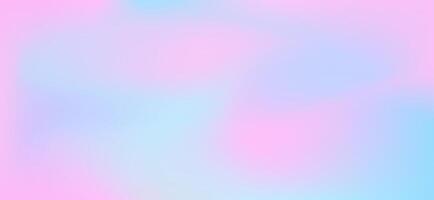 Gradient pink blue background. Winter banner template in cool shades. Blurred color backdrop. vector
