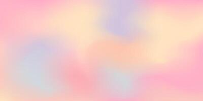 Gradient multicolored background. Blur of different shades. Bright background with pink, blue and yellow spots in watercolor style vector