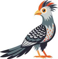 A Cuckoo Bird art illustration vector