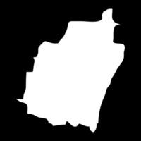 Manipur state map, administrative division of India. illustration. vector