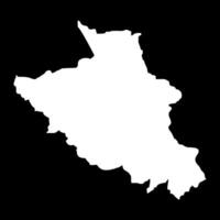 Ladakh region map, administrative division of India. illustration. vector