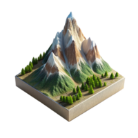 Beautiful High Quality 3d Isometric View Image Isolated on Transparent Background png