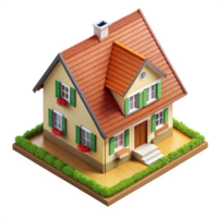 Beautiful High Quality 3d Isometric View Image Isolated on Transparent Background png