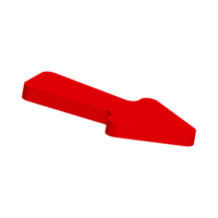 Red Arrow. 3d Red Arrow. 3D Red arrow In Different Style and shapes png