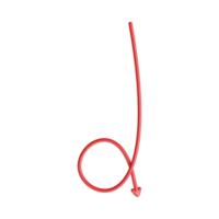Red Arrow. 3d Red Arrow. 3D Red arrow In Different Style and shapes png