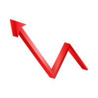 Red Arrow. 3d Red Arrow. 3D Red arrow In Different Style and shapes png