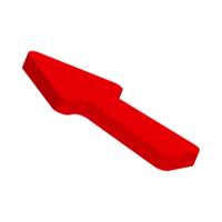 Red Arrow. 3d Red Arrow. 3D Red arrow In Different Style and shapes png