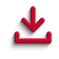 Red Arrow. 3d Red Arrow. 3D Red arrow In Different Style and shapes png
