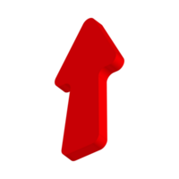Red Arrow. 3d Red Arrow. 3D Red arrow In Different Style and shapes png