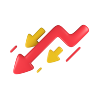 Red Arrow. 3d Red Arrow. 3D Red arrow In Different Style and shapes png