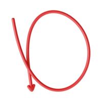 Red Arrow. 3d Red Arrow. 3D Red arrow In Different Style and shapes png