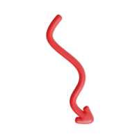 Red Arrow. 3d Red Arrow. 3D Red arrow In Different Style and shapes png