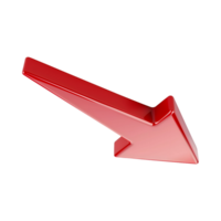 Red Arrow. 3d Red Arrow. 3D Red arrow In Different Style and shapes png