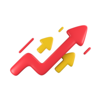Red Arrow. 3d Red Arrow. 3D Red arrow In Different Style and shapes png