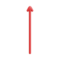 Red Arrow. 3d Red Arrow. 3D Red arrow In Different Style and shapes png