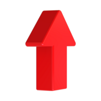 Red Arrow. 3d Red Arrow. 3D Red arrow In Different Style and shapes png