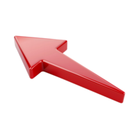 Red Arrow. 3d Red Arrow. 3D Red arrow In Different Style and shapes png