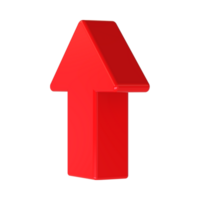 Red Arrow. 3d Red Arrow. 3D Red arrow In Different Style and shapes png