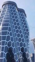 Towering Skyscraper Covered in Windows video